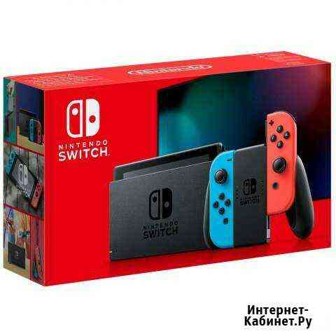 Игровая приставка Nintendo Switch, запечатаная на Набережные Челны
