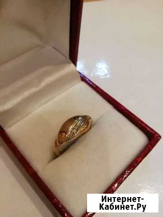 Золотое кольцо с бриллиантом Нижний Новгород - изображение 1