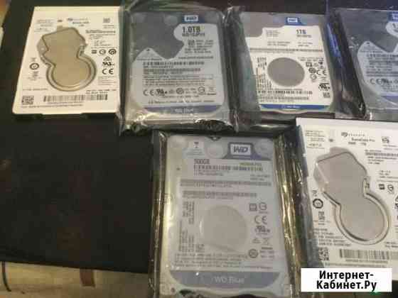 WD Seagete HHD 1TB 2.5 Б\У отличное состояние Орехово-Зуево