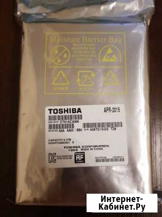 Жесткий диск новый 3.5 Toshiba 3Tb Вологда - изображение 1