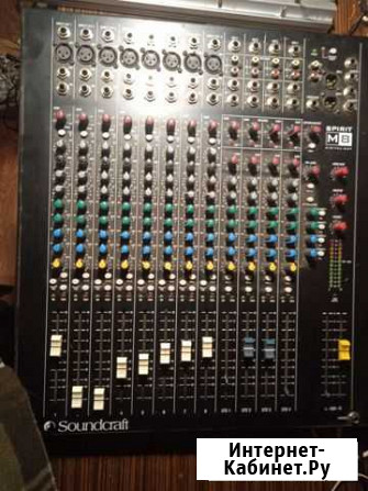 Микшер SoundCraft Spirit M8 разбор Луга - изображение 1