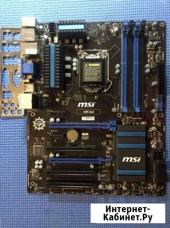 Материнская плата MSI H87-G43 LGA 1150 Щекино - изображение 1