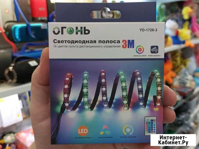 Светодиодная лента USB 3 м Челябинск - изображение 1