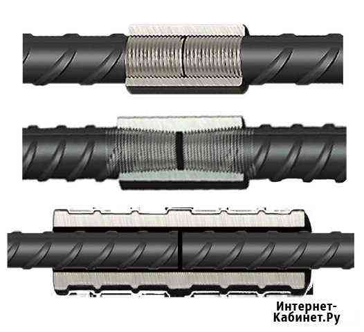 Обжимные и резьбовые муфты для арматуры Черкесск