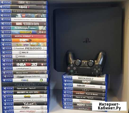 Игровая приставка PS4 Slim + Игра Иваново - изображение 1