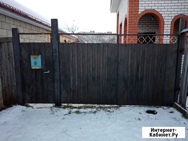 Металлические ворота Сасово - изображение 1