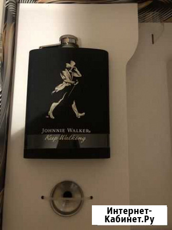 Фирменная фляжка фляга Johnnie Walker 230мл Казань - изображение 1