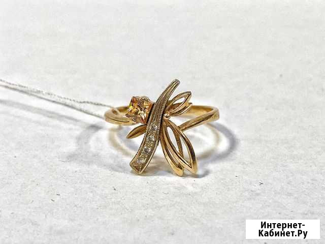 Кольцо Золото 585(р17,5) Воронеж - изображение 1