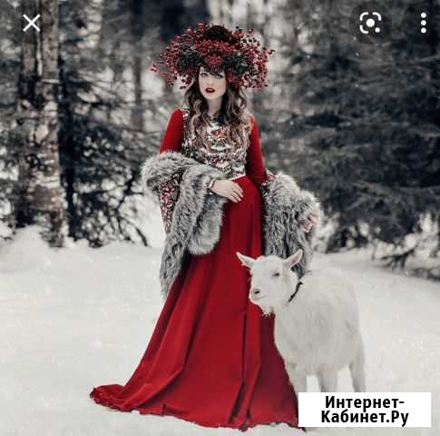 Фотосессия с козой, петухом, новогодняя Вологда - изображение 1