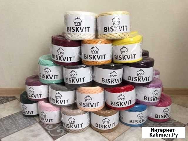 Трикотажная пряжа biskvit Сосновый Бор - изображение 1