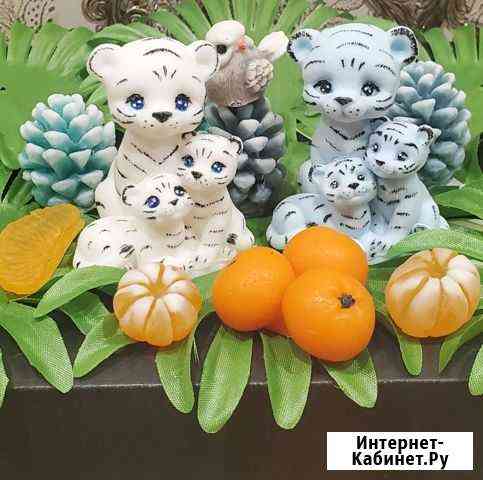 Мыло ароматное тигрята семья Новосибирск