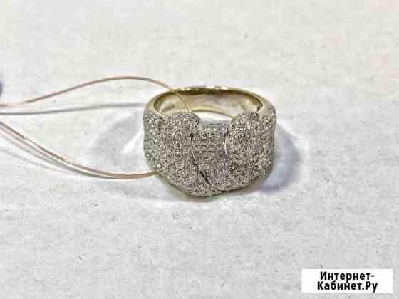 Кольцо Золото 750 (р18) алмаз Воронеж