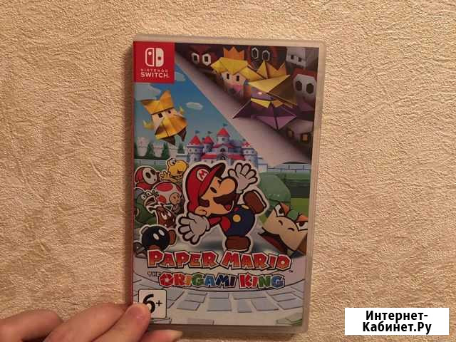 Paper mario nintendo switch Кстово - изображение 1