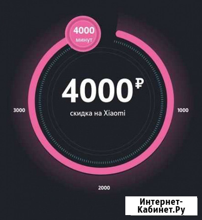 Приокод на скидку 4000 на Xsiaomi в салонах Теле 2 Ярославль - изображение 1