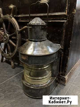 Старинный судовой фонарь, СССР Астрахань - изображение 1
