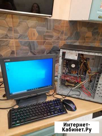 Компьютер 4 ядра 6 гигов. Видюха 1gb 128bit Мурманск - изображение 1