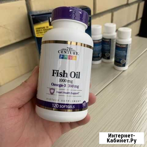 Рыбий жир (Fish Oil, 1000mg) Казань - изображение 1