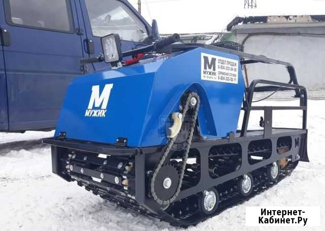 Мотобуксировщик Мужик М600 Лонг 20 л.с Биробиджан - изображение 1