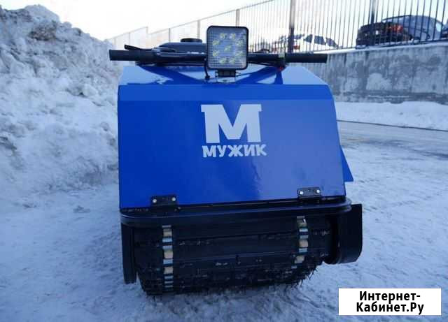 Мотобуксировщик Мужик М500 Лонг 17лс (длинная гус) Ижевск - изображение 1