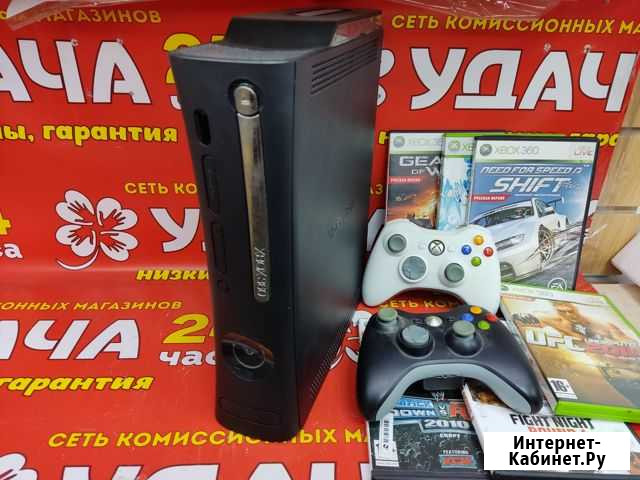 Игровая приставка Microsoft Xbox 360 Elite 120 Г Севастополь - изображение 1