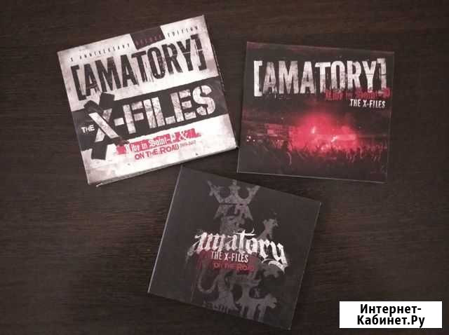 Amatory - The X-Files (2 DVD + CD) Вологда - изображение 1