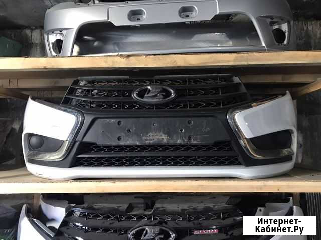 Бампер передний веста с новой машины Черкесск - изображение 1