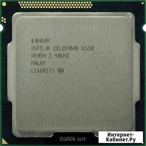 Процессор S1155 Intel Celeron G530 (2x2.4GHz/2M) Ангарск