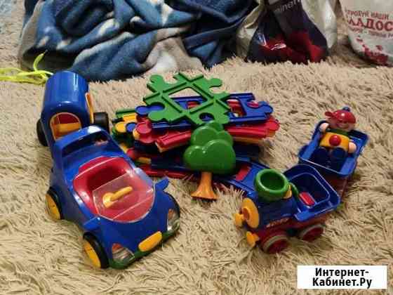 Набор ж/д дороги и машины для мальчика Петропавловск-Камчатский
