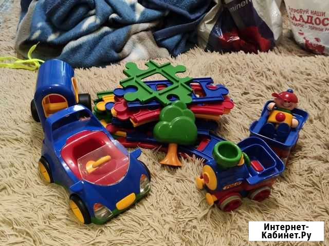 Набор ж/д дороги и машины для мальчика Петропавловск-Камчатский - изображение 1