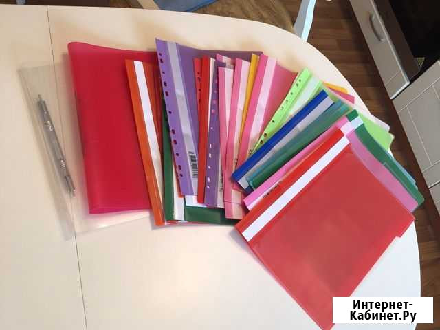 Папки для бумаг (тонкие часть новые) Екатеринбург - изображение 1