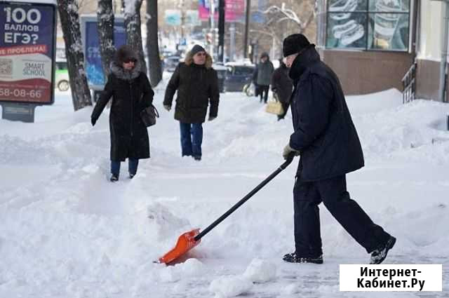 Уборка снега лопатоми Хабаровск - изображение 1