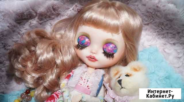 Авторская кукла Блайз кастом, медведь и гардероб Смоленск - изображение 1