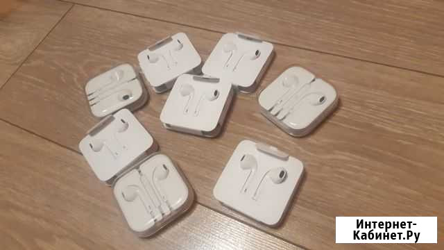 Наушники Apple Earpods Lighting и 3,5 Саранск - изображение 1