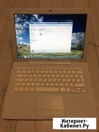 Белоснежный MacBook Win7/SSD/новая батарея Оренбург - изображение 1