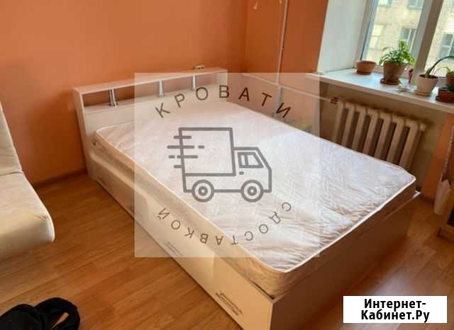 Кровать с ящиками Санкт-Петербург - изображение 1