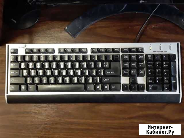Удобная вечная клавиатура Genius разъём PS/2 Великий Новгород - изображение 1