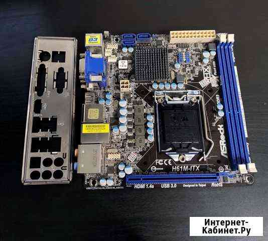 1155 Mini-ITX ASRock H61M-ITX Самара