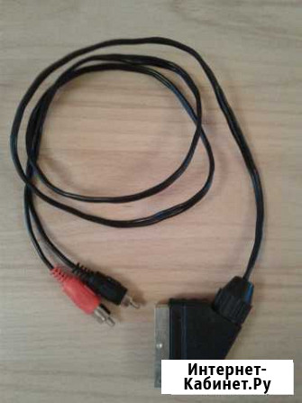 Соединительный кабель scart-тюльпан Ухта - изображение 1