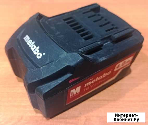Аккумулятор metabo 18 В 4.0 ач LI-power Пенза - изображение 1