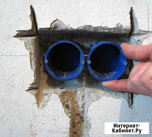 Установка подрозетника Воронеж - изображение 1