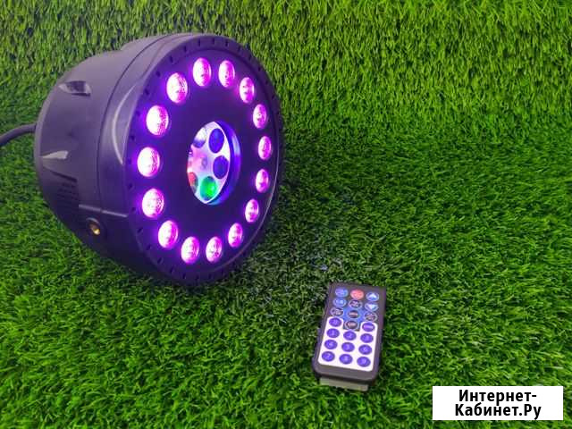 Заливной прожектор с подвижными гобо рисунками Казань - изображение 1