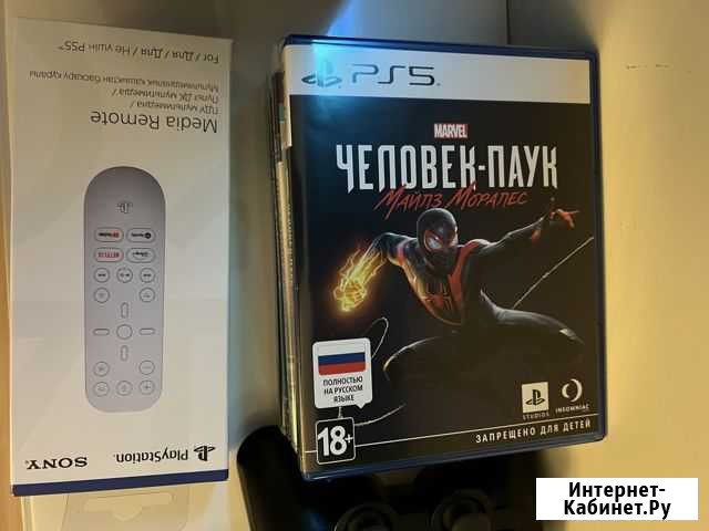 Ps 5 пульт и игра человек паук Балашиха - изображение 1