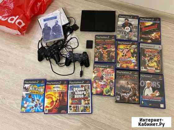 Sony Ps2 Slim + 11 лицензий Тула