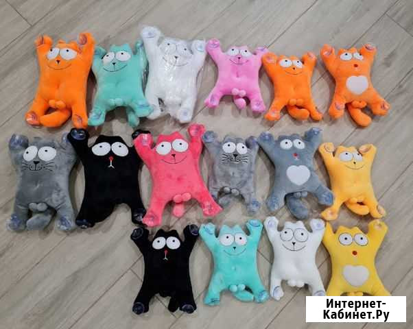 Кот-игрушка Саймон, на стекло в авто Брянск - изображение 1
