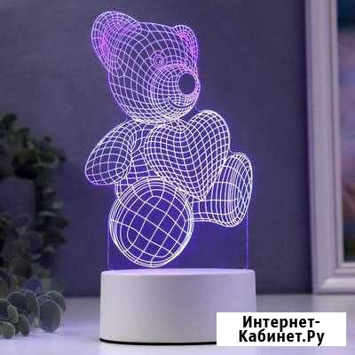 3D led лампа(ночник) Липецк - изображение 1