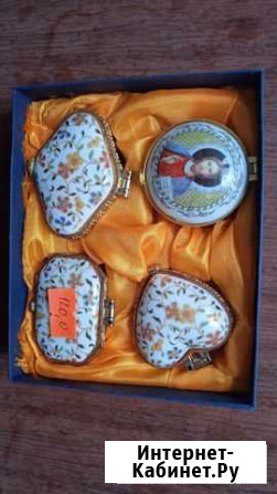 Шкатулки для мелочей подарочные в наборе и отдельн Челябинск - изображение 1