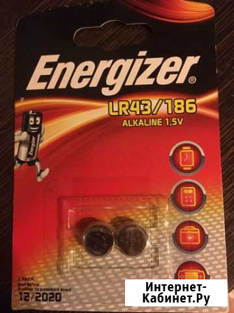 Батарейки Energizer LR43/186 Нижний Новгород - изображение 1
