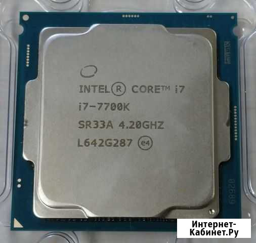 Процессор Intel i7 7700k oem Барнаул - изображение 1