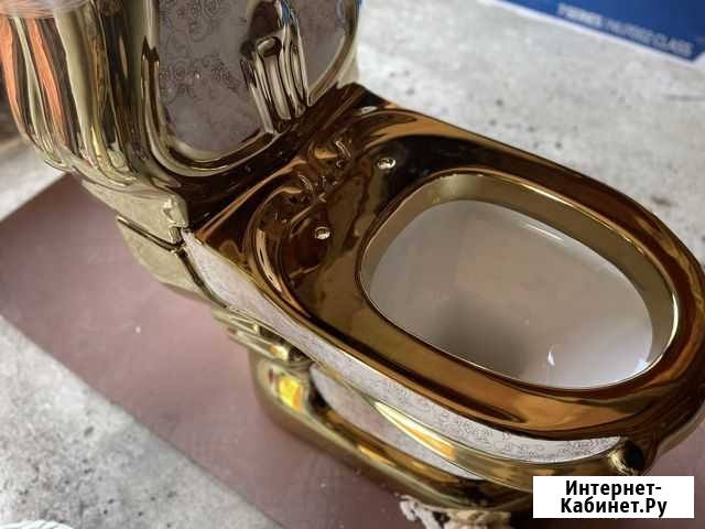 Золотой унитаз Краснодар - изображение 1