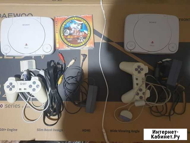 PS One Playstation 2 штуки Черкесск - изображение 1